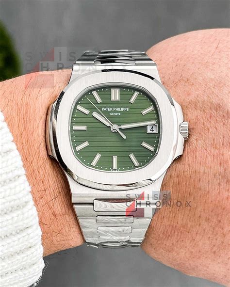 patek philippe nautilus 5711 grün|Patek Philippe Nautilus reference 5711.